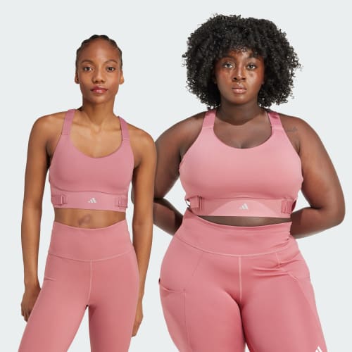 adidas FastImpact Luxe Run High-Support Bra Women Pink IW5357
