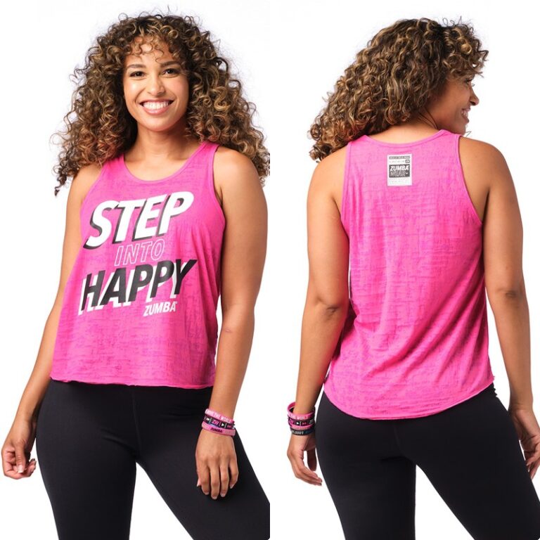 Zumba Wear : Step Into Happy Tank