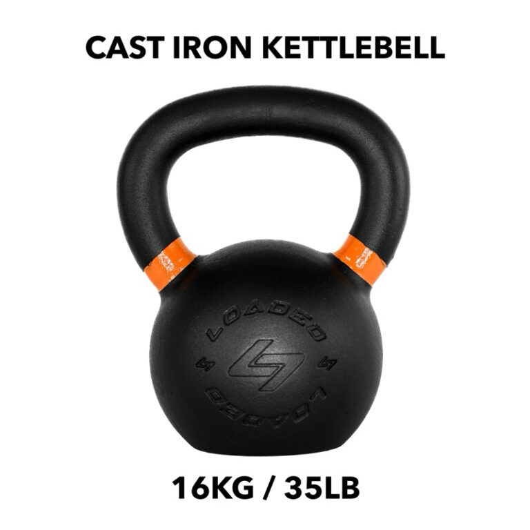 LOADED Cast Iron Kettlebell 16 kg