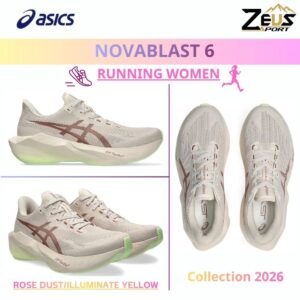 ASICS NOVABLAST 6 Women รองเท้าวิ่งผู้หญิง