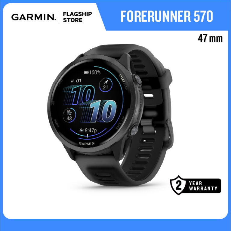 Garmin Forerunner 570 47MM นาฬิกาสมาร์ทวอทช์ ประกันศูนย์ไทย 2 ปี